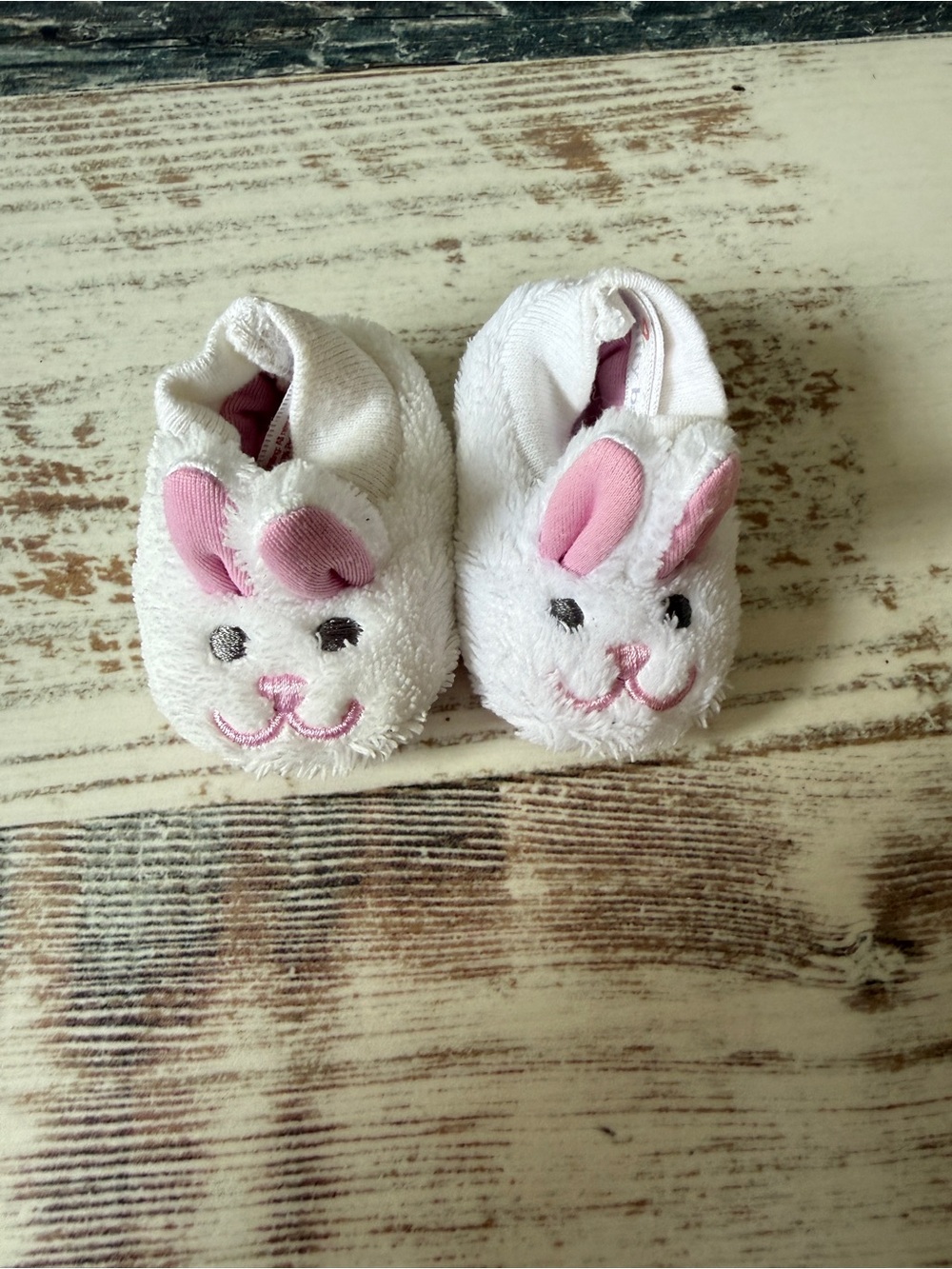 American Girl BITTY BABY Doll BUNNY PJs Set - 15” Doll Shoes BUNNY Slippers Only